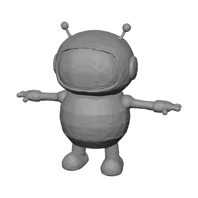 3D model for Luma the Friendly Robot