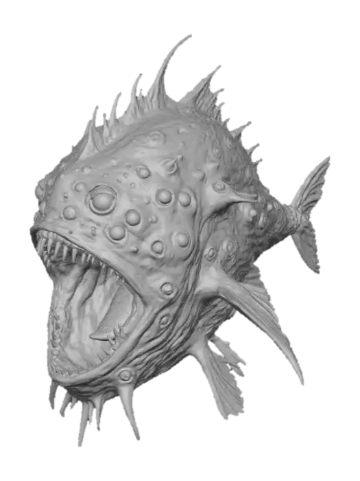 3D model for Abyssal Terror