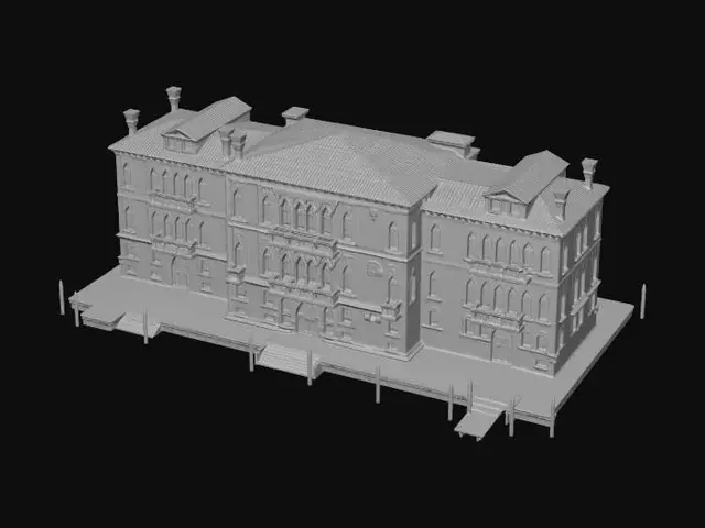 3D model for Venetian Palazzo01