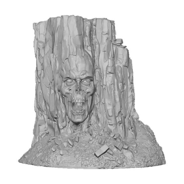 3D model for Skull Rock