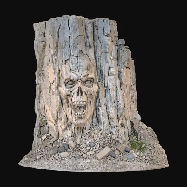 3D model for Skull Rock