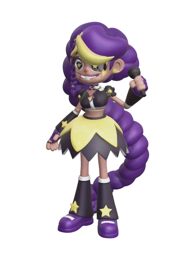 3D model for Realistic Poppy Playtime Chapter 5 Lily Love Braids