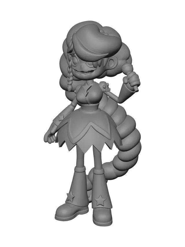 3D model for Realistic Poppy Playtime Chapter 5 Lily Love Braids