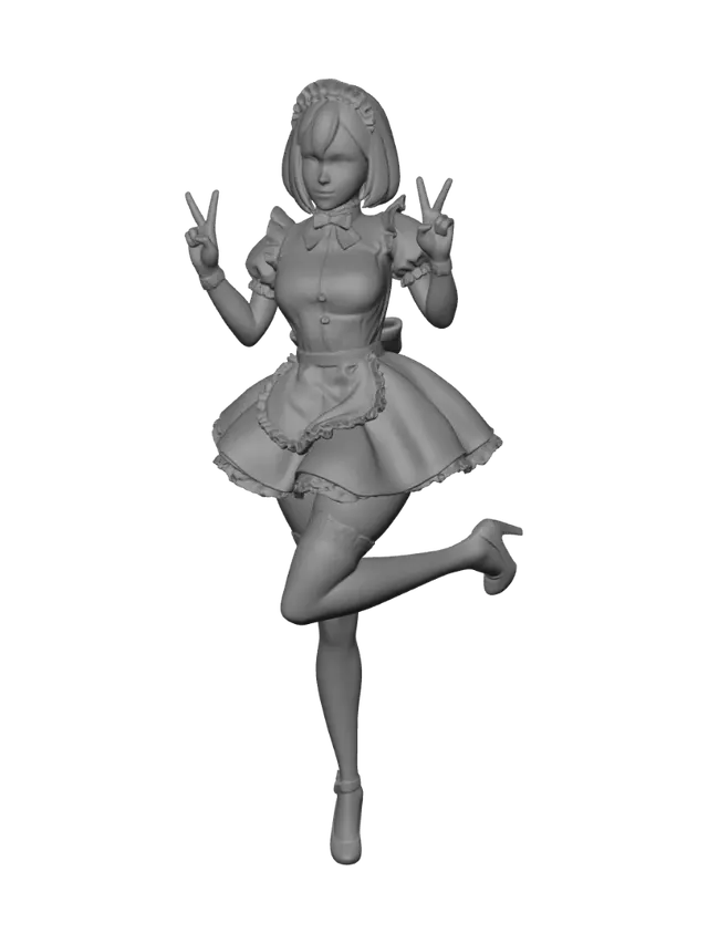 3D model for Maid in Pink