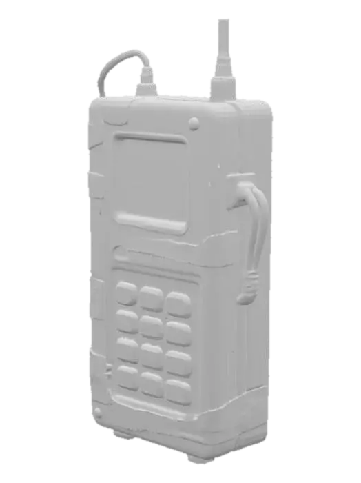 3D model for Retro Tech Communicator