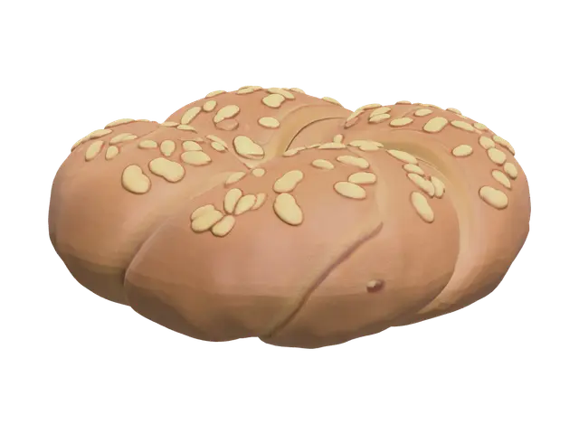 3D model for Stylized Bagel