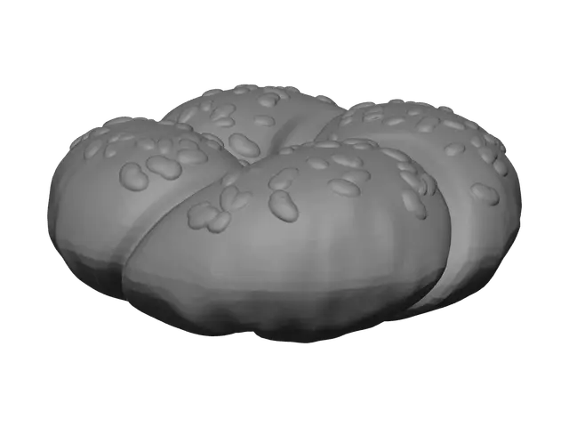 3D model for Stylized Bagel