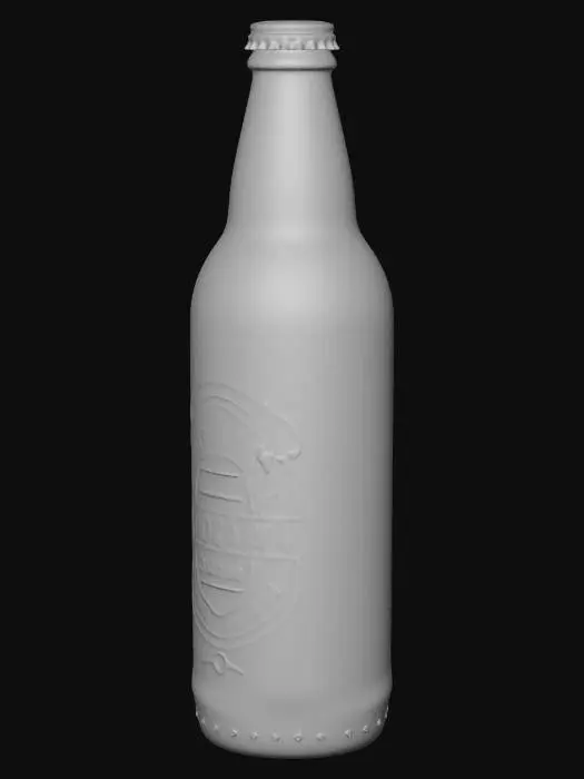 3D model for Suceava Clasic beer bottle