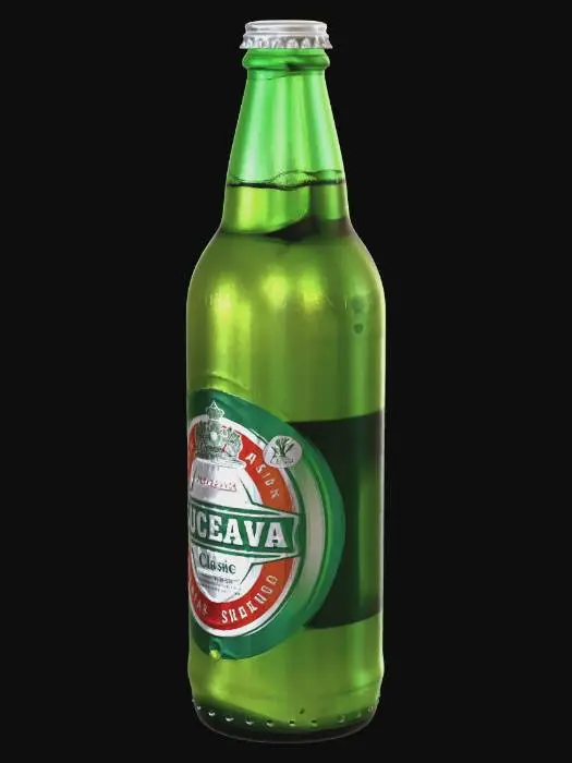 3D model for Suceava Clasic beer bottle