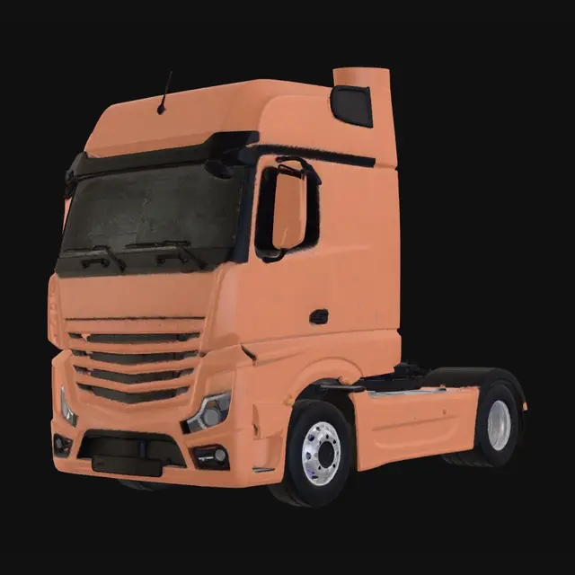 3D model for Orange Horizon Truck