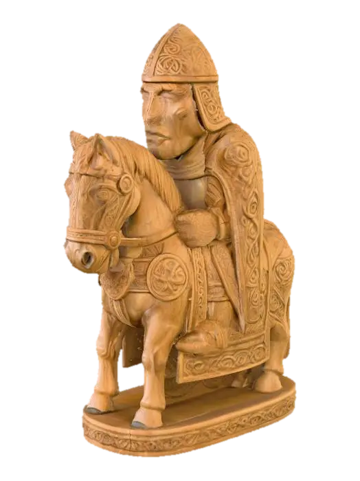 Celtic Knight Chess - Board 3D model, vytvořený pomocí AI