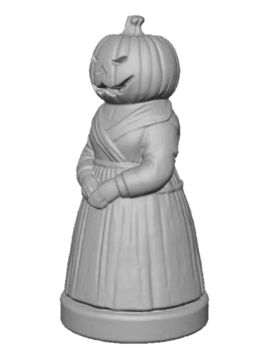 3D model for Pumpkin Queen, #Halloween2025#