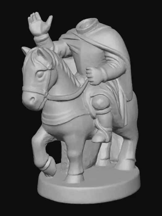 3D model for Headless Rider, #Halloween2025#
