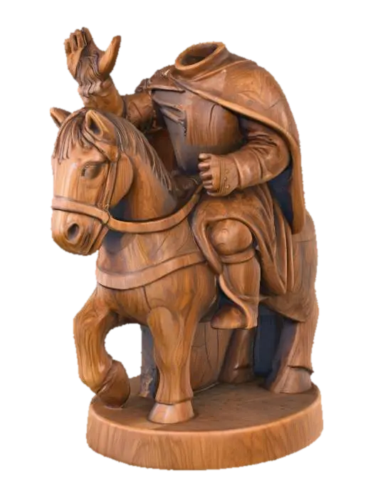 3D model for Headless Rider, #Halloween2025#