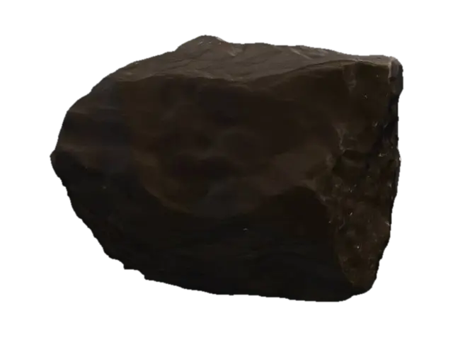Coal fragment का AI द्वारा बनाया गया 3D मॉडल