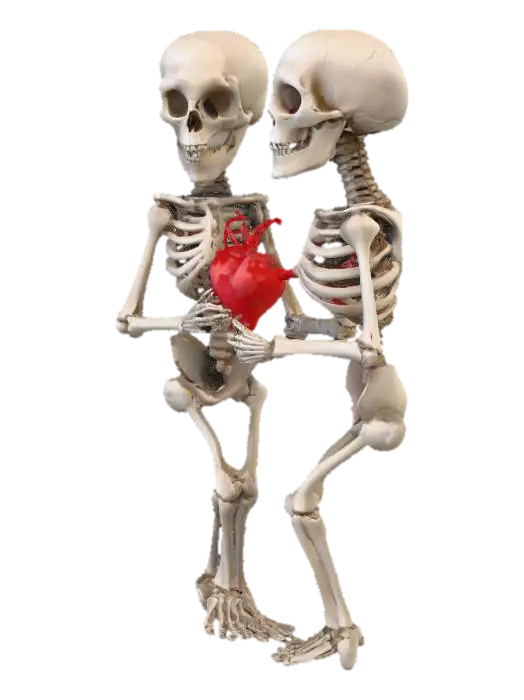 Eternal Love - Couple 3D model, vytvořený pomocí AI