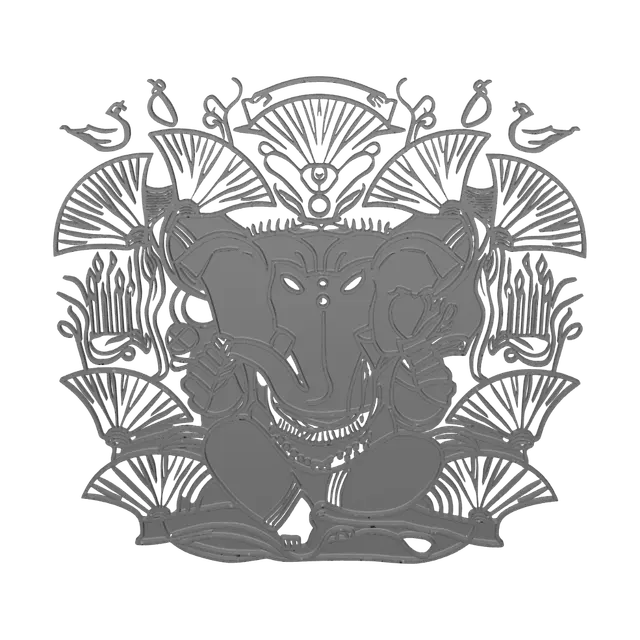 3D model for Elephant Mandala