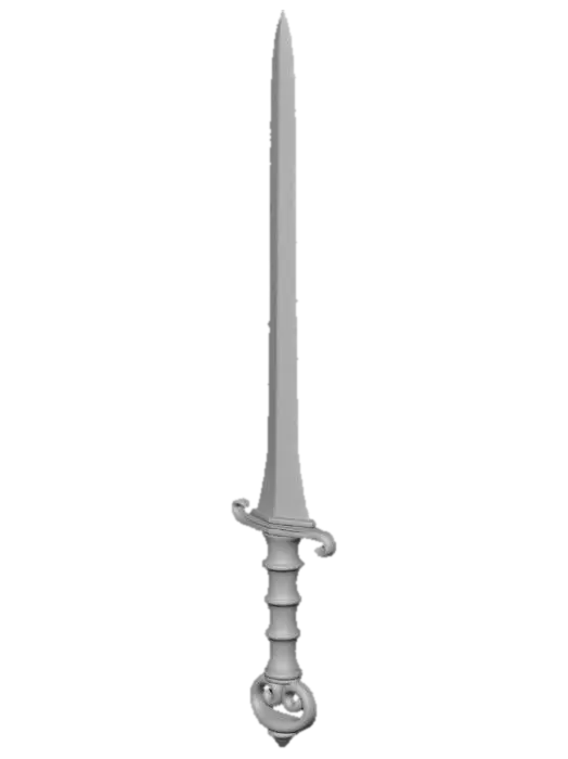 3D model for Cold Light Blade Short Sword
