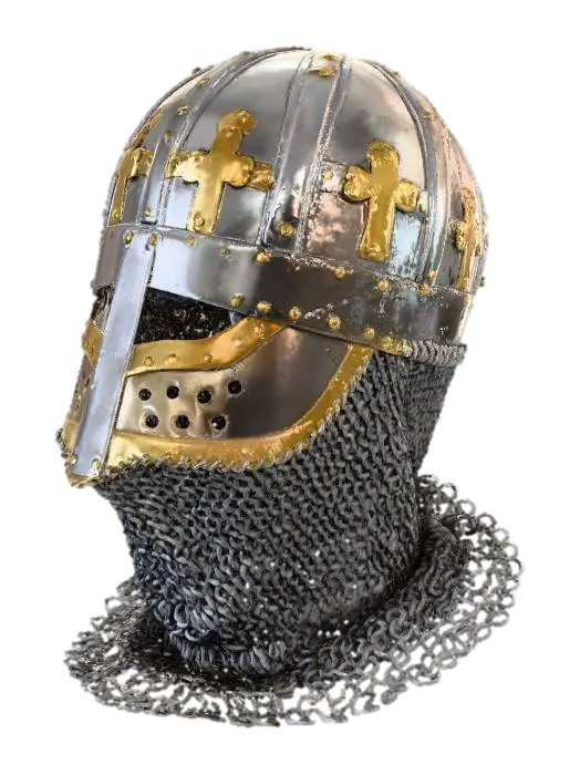 Varangian Warrior Helm - Warriors 3D model, vytvořený pomocí AI