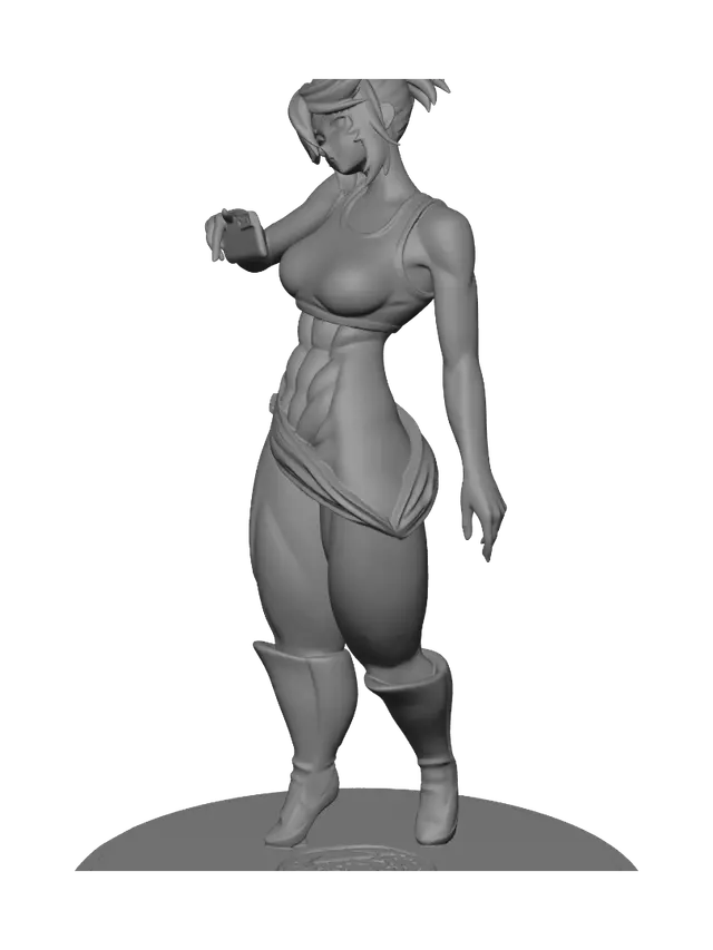 3D model for Gym Selfie Queen