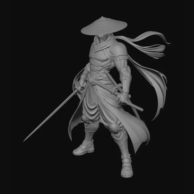 3D model for #Crimson Ronin