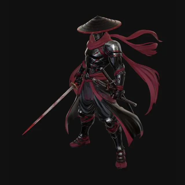 3D model for #Crimson Ronin