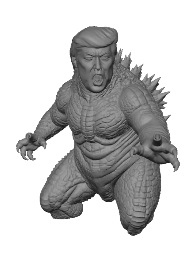 3D model for Trumpzilla Rampage in NYC