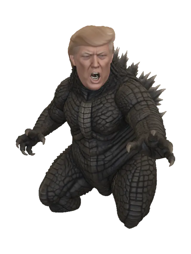 3D model for Trumpzilla Rampage in NYC