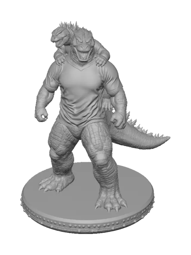3D model for Stars and Stripes Roar