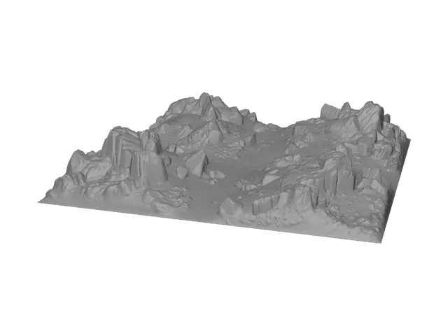 3D model for Rugged Summit
