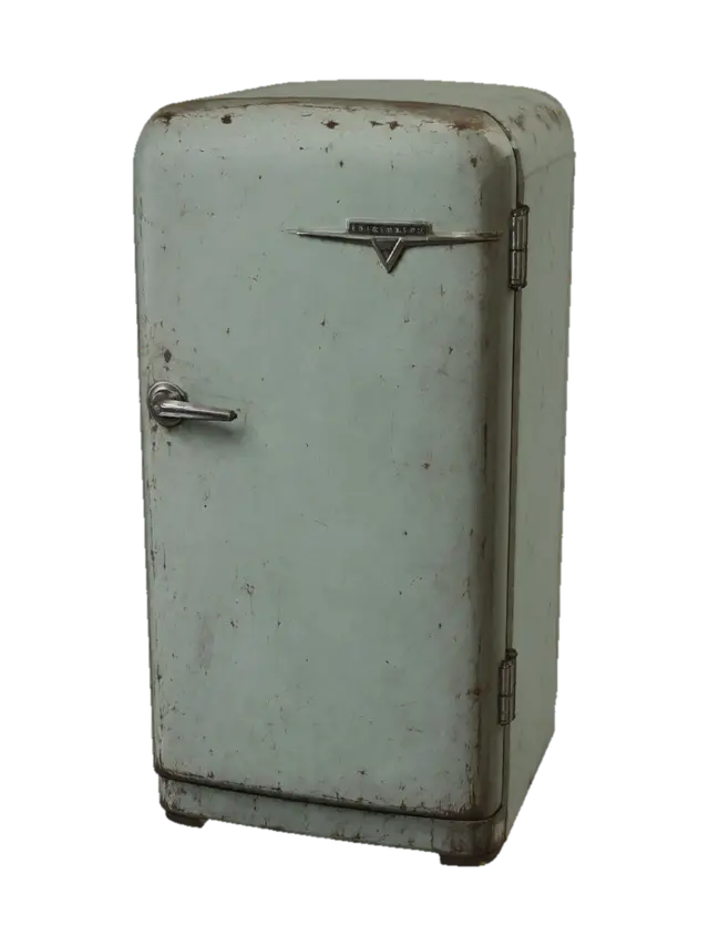 3D model for Vintage Frigidaire Refrigerator