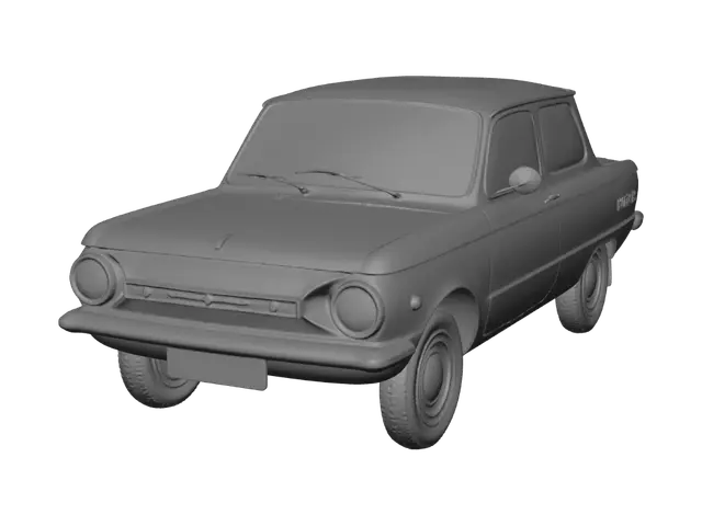 3D model for Lakeside Vintage Sedan