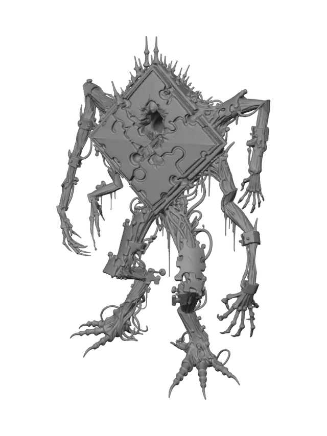 3D model for Rainbow Puzzle Colossus