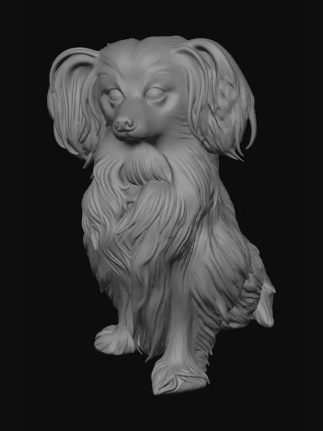 3D model for Whispering Papillon