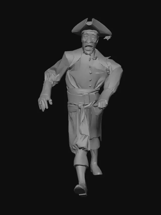 3D model for Bloodstained Buccaneer