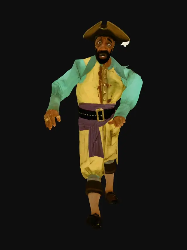 3D model for Bloodstained Buccaneer