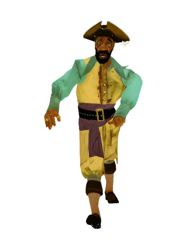 3D model for Bloodstained Buccaneer