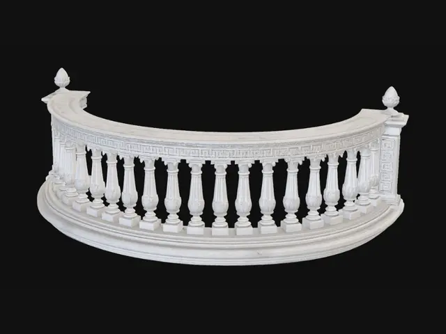 3D model for Semicircular Corinthian Balcony