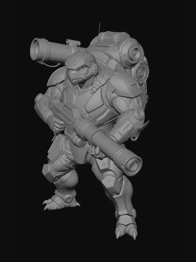 3D model for Shellfire Sentinel