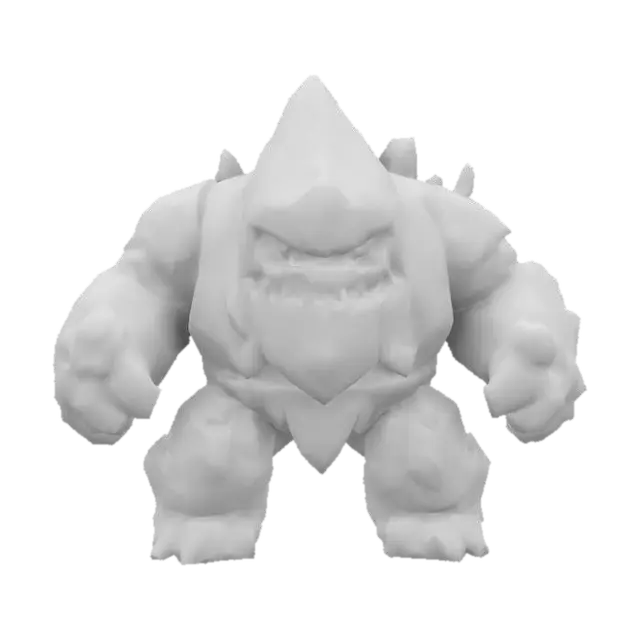 3D model for Frost Golem