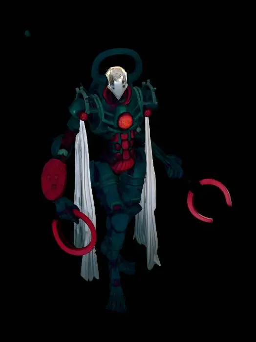 3D model for Crimson Harbinger