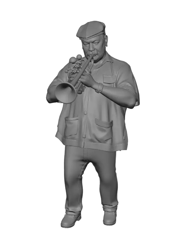 3D model for Trumpet Serenade