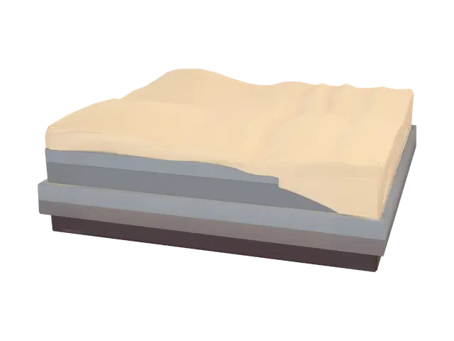 3D model for Golden Dune Cake