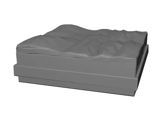 3D model for Golden Dune Cake
