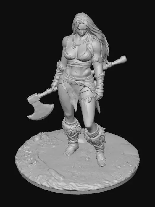 3D model for Crimson Warlord