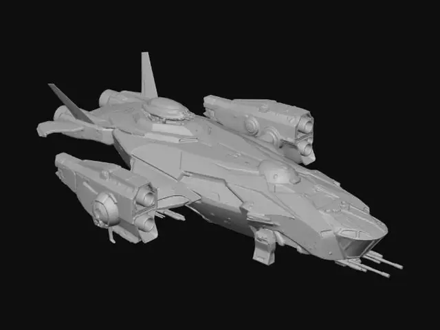 3D model for ship