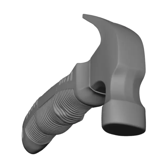 3D model for Claw hammer