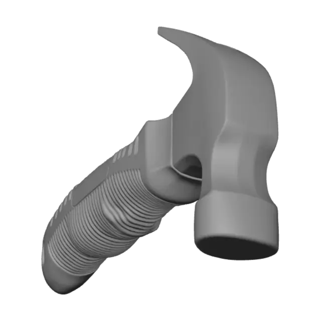 3D model for Claw hammer
