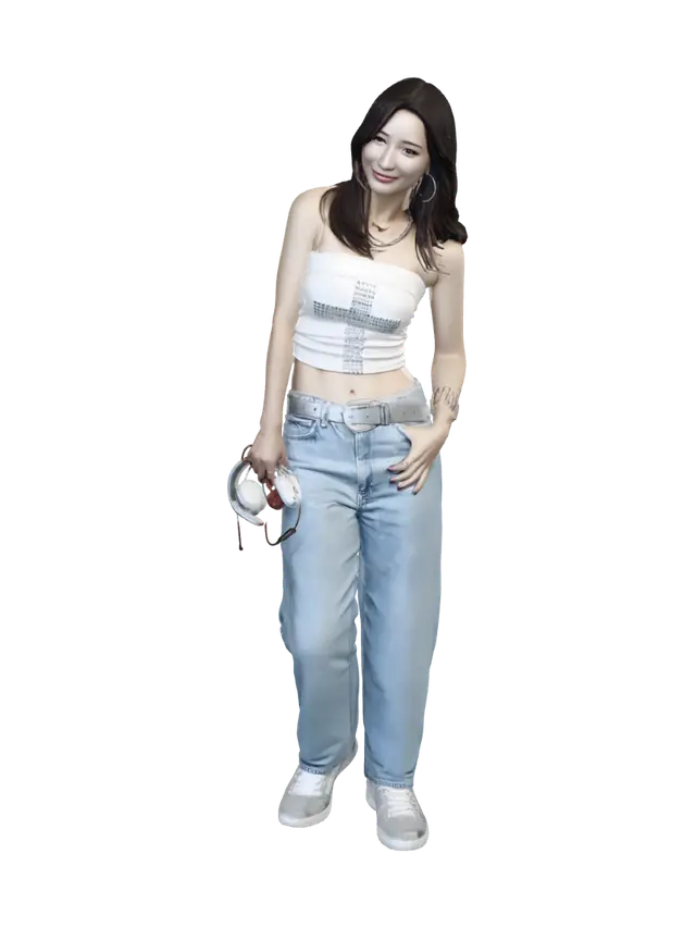 3D model for Cross Top Portrait