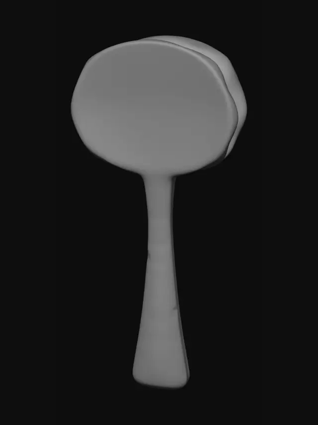 3D model for Triple Spoon